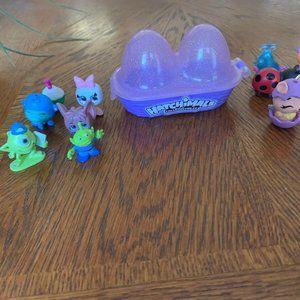 Bundle of Hatchimals, shopkins and minis